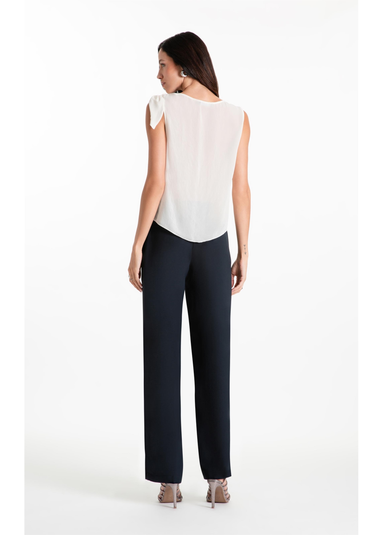 Calça N.y Reta Dark Navy