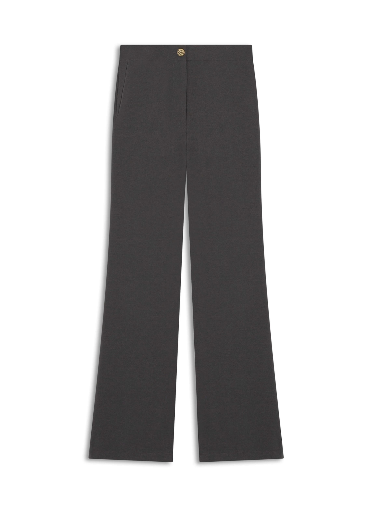 Calça N.y Twill Flare Cinza Medio