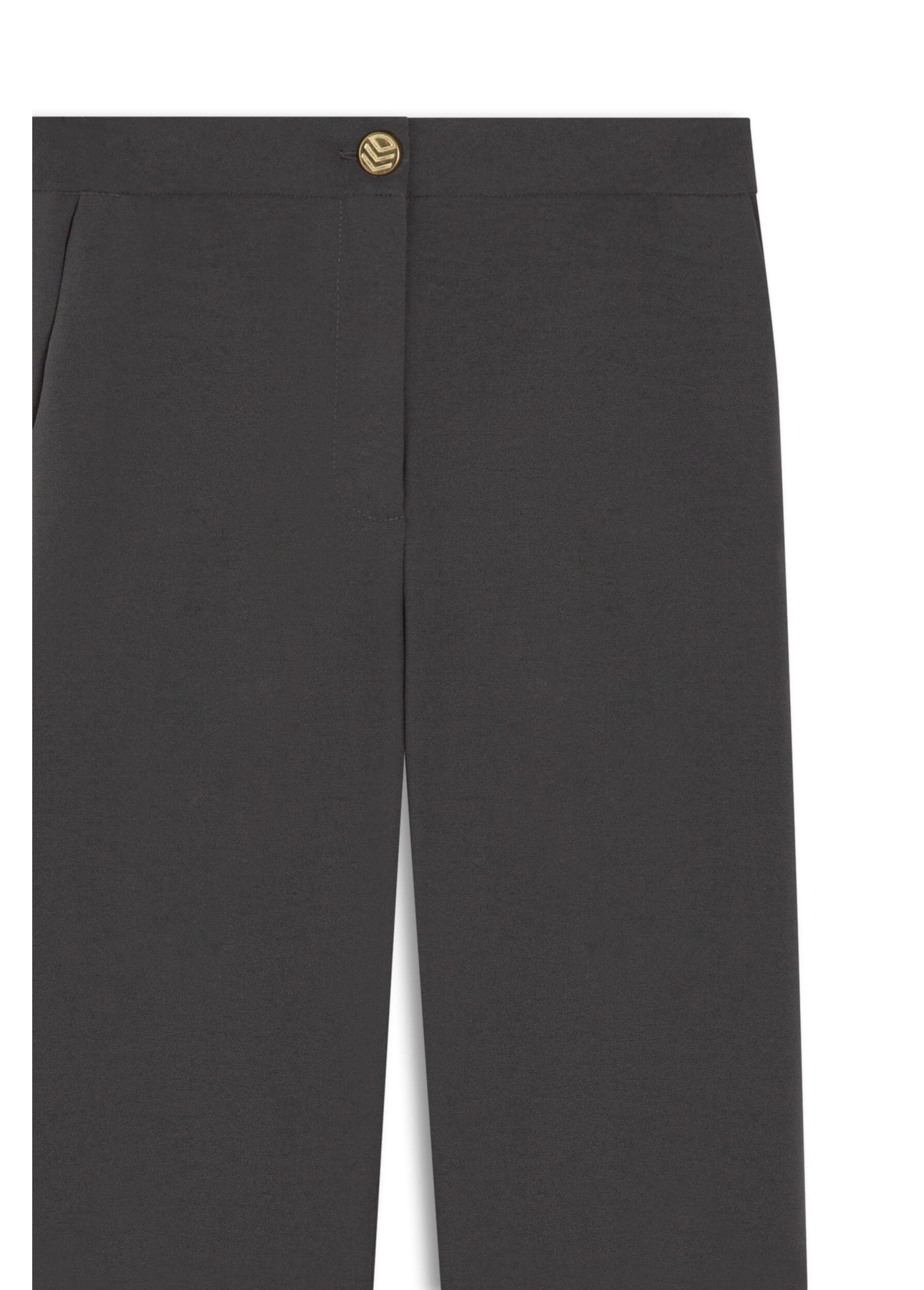 Calça N.y Twill Flare Cinza Medio