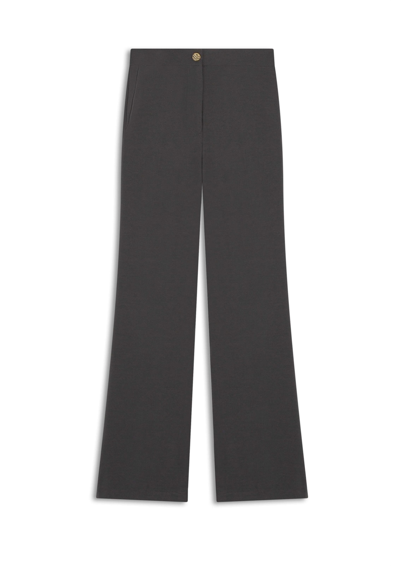 Calça N.y Twill Flare Cinza Medio