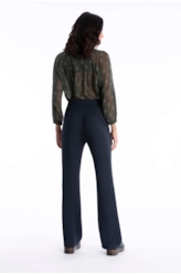 Calça N.y Twill Flare Marinho