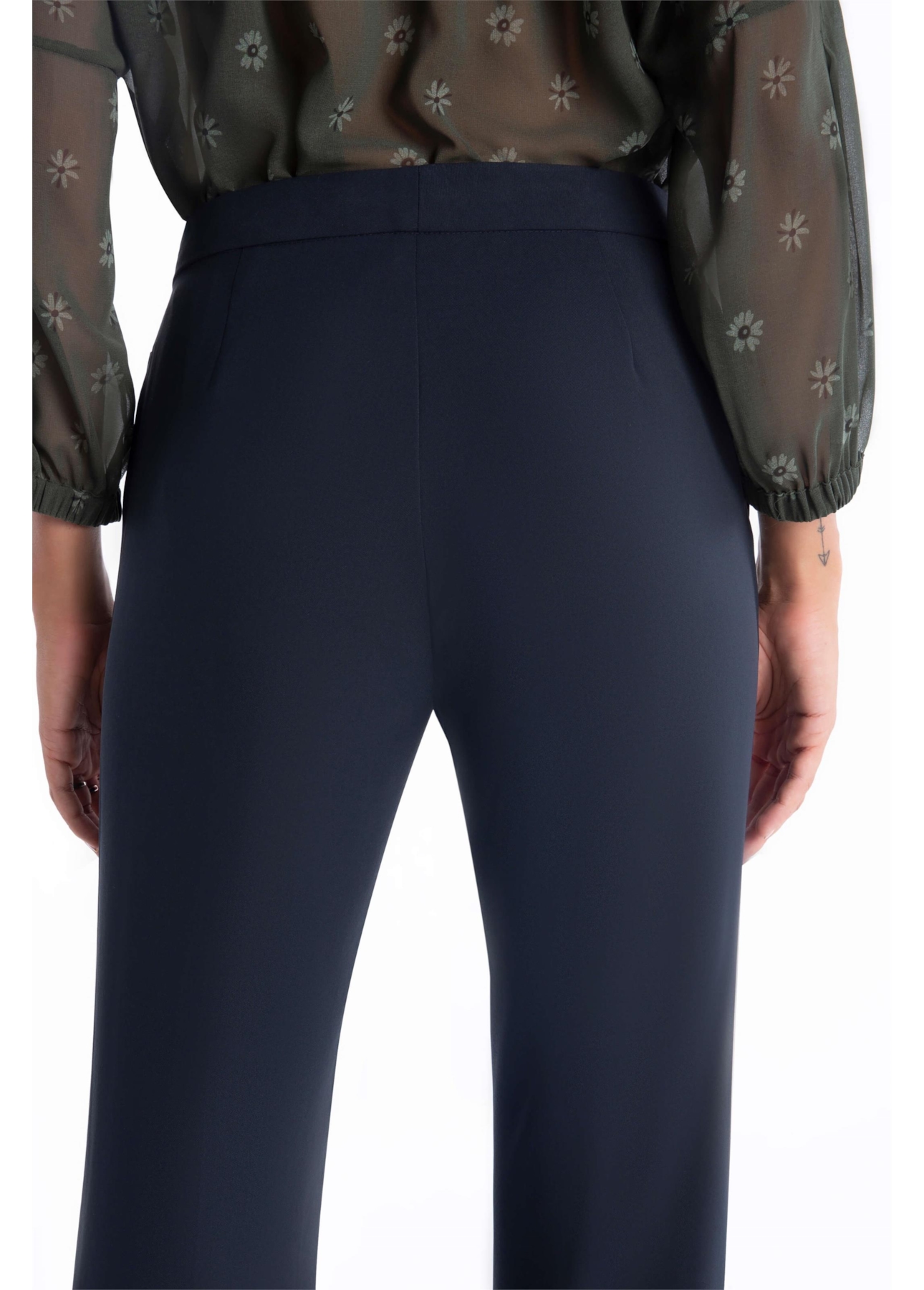 Calça N.y Twill Flare Marinho