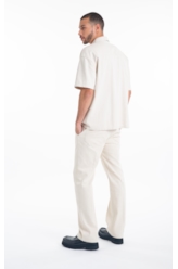  Calça Natural Color Bootcut Natural