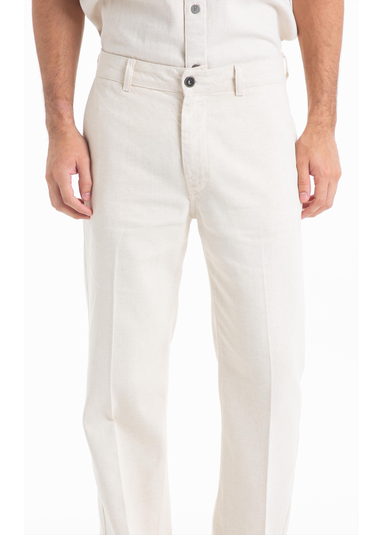  Calça Natural Color Bootcut Natural