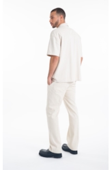  Calça Natural Color Bootcut Natural