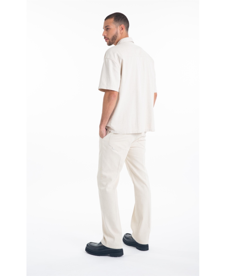  Calça Natural Color Bootcut Natural