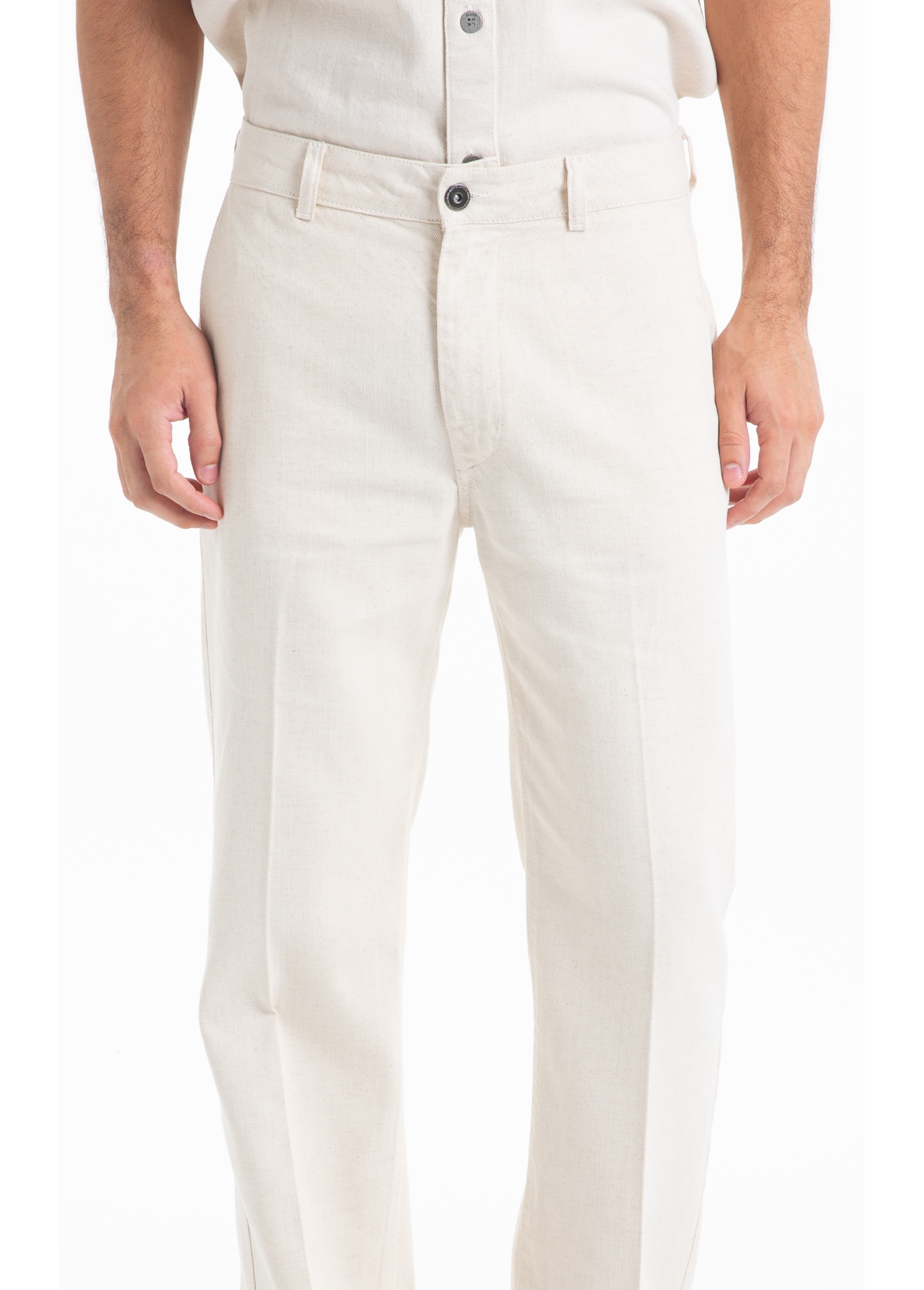  Calça Natural Color Bootcut Natural