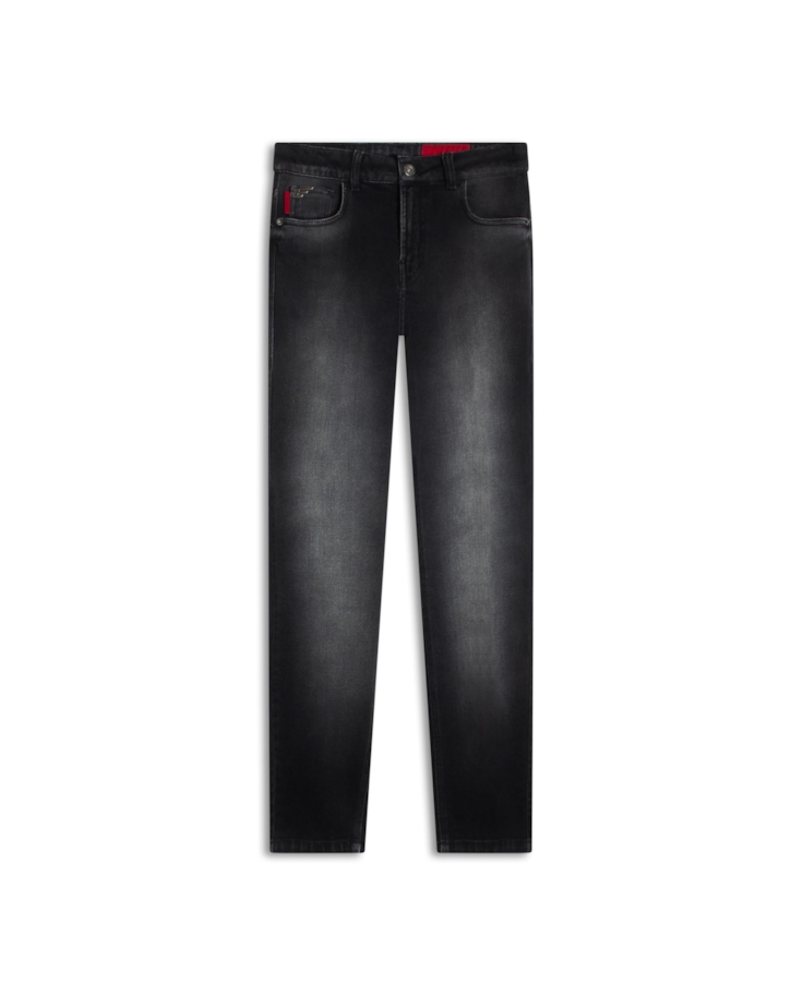 Calça New Black Elastic Gisele Skinny Et.Ztx Lav. 2142 Lav. Black Com Use