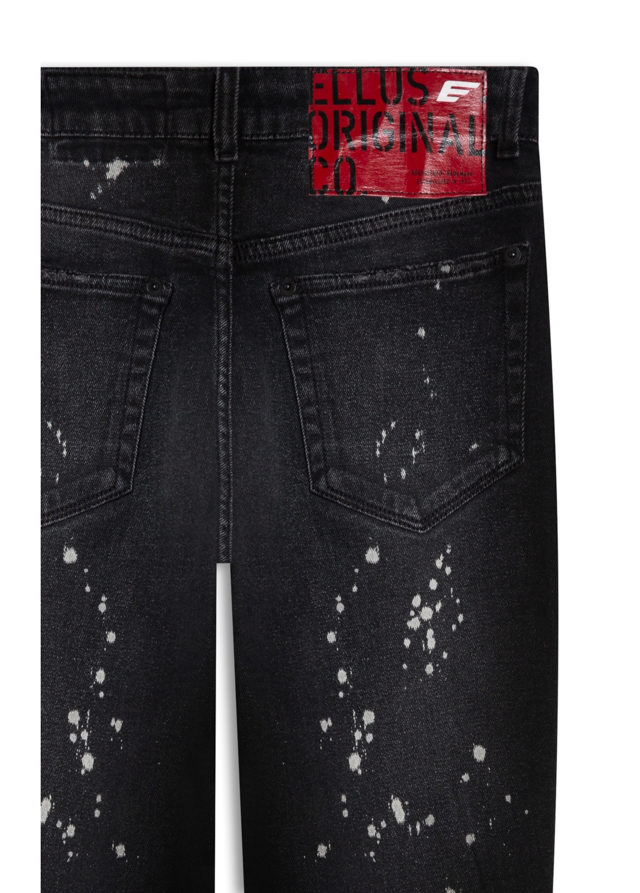 Calça New Black Elastic Skinny Lav. Escuro C/ Respingo