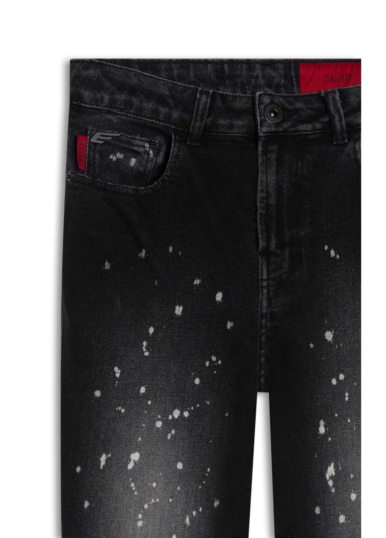 Calça New Black Elastic Skinny Lav. Escuro C/ Respingo