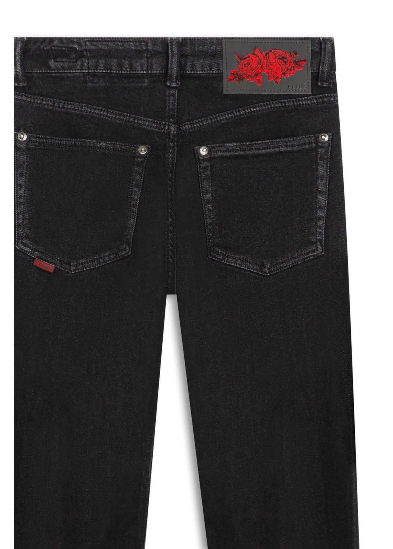 Calça New Black Elastic Slim 1875-Lav.Black C/ Tie Dye