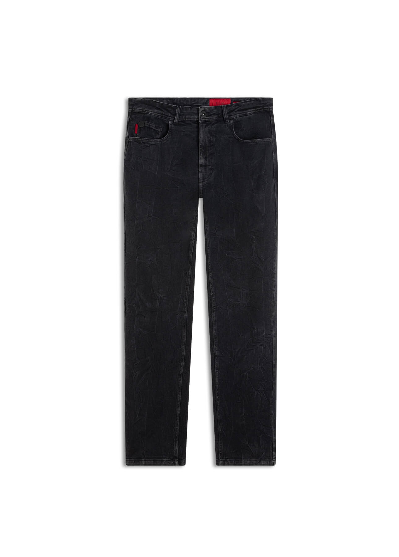 Calça New Black Elastic Slim Lav. Black C/ Rede