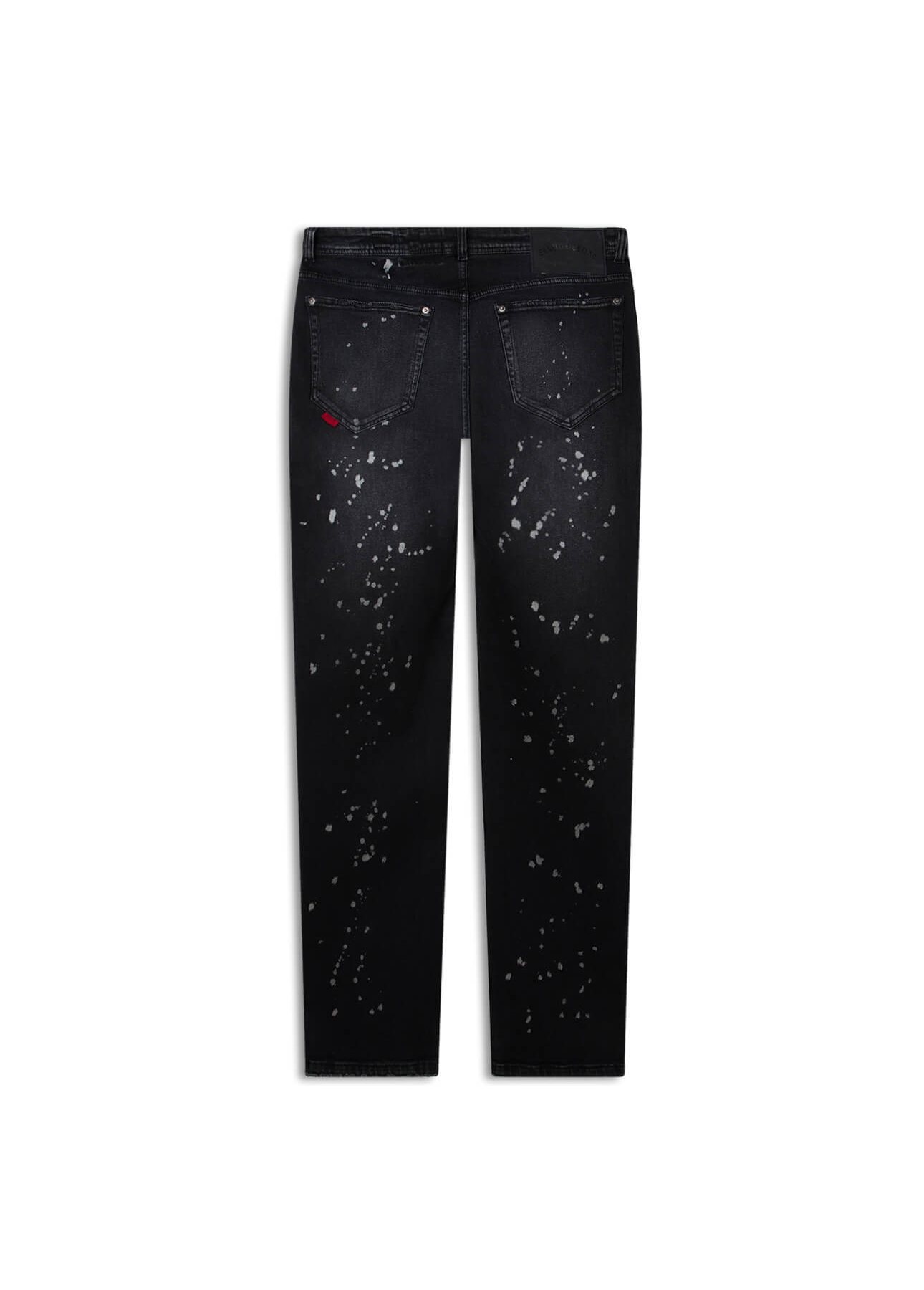 Calça New Black Elastic Slim Lav. Escuro C/ Respingo