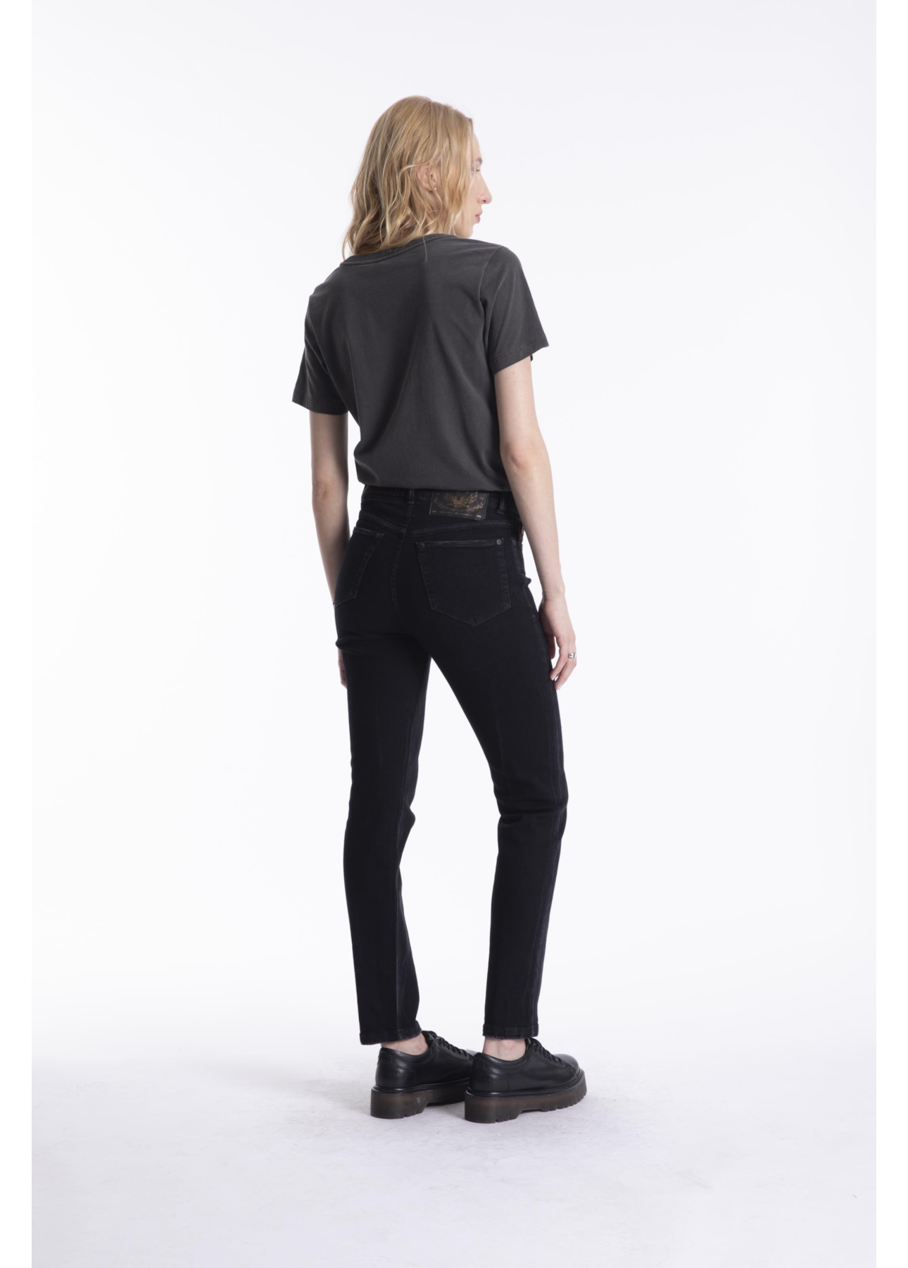 Calça New Black Skinny Ellus 1875-Lav.Black C/ Ti
