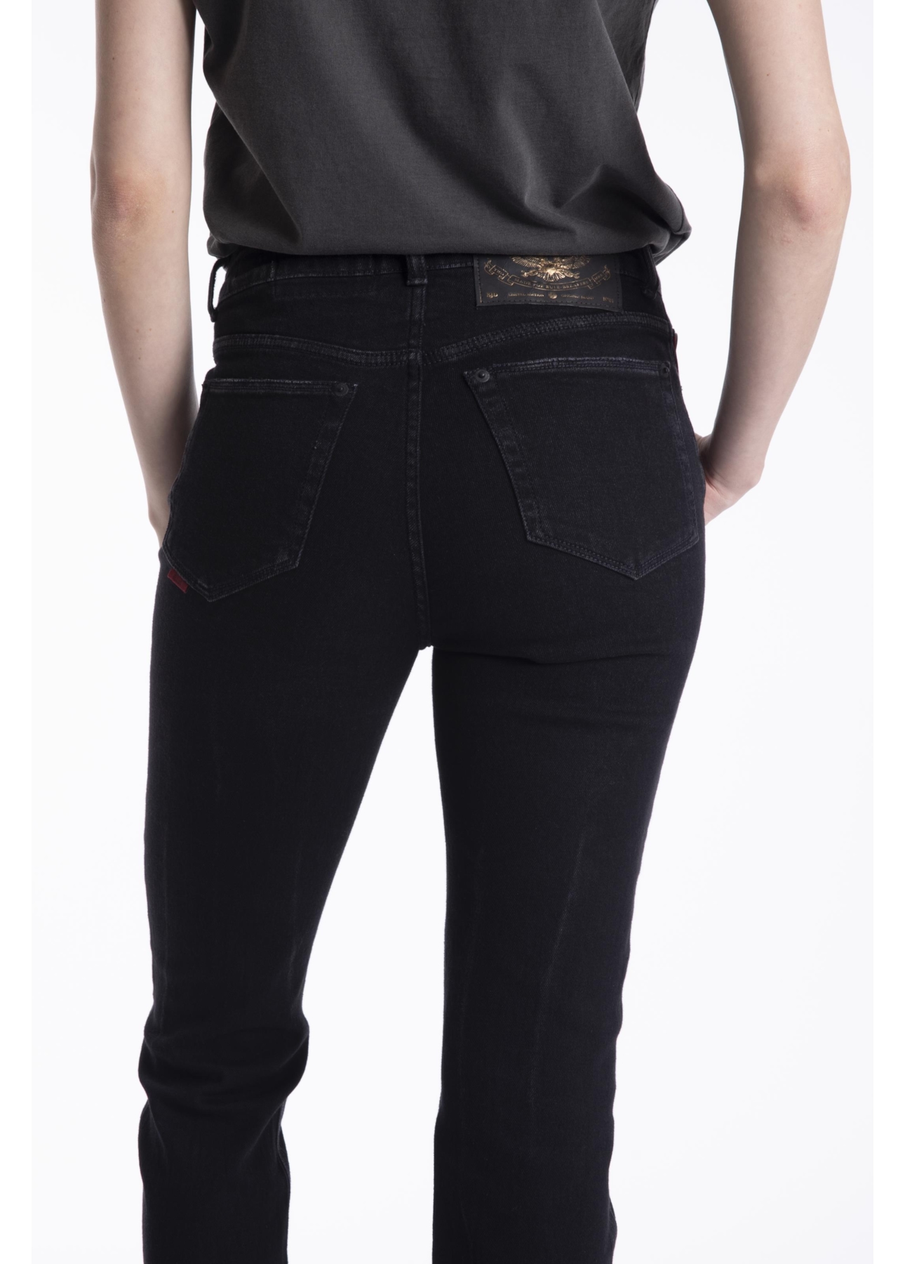 Calça New Black Skinny Ellus 1875-Lav.Black C/ Ti