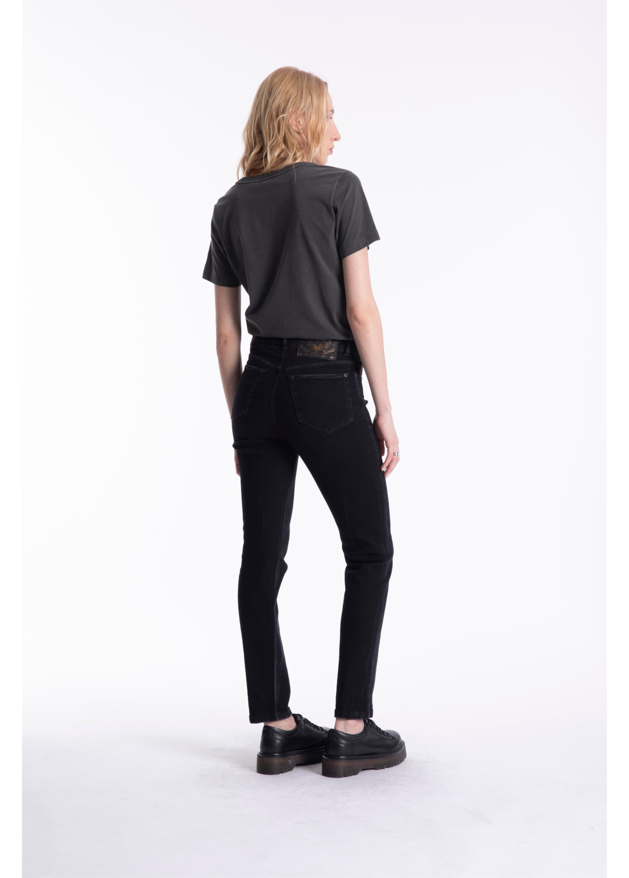 Calça New Black Skinny Ellus 1875-Lav.Black C/ Ti