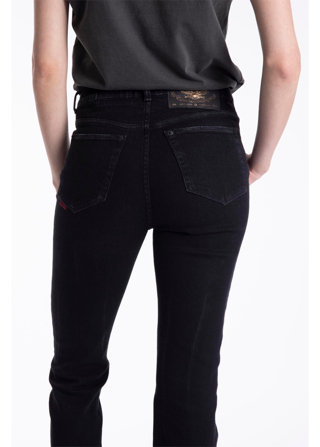 Calça New Black Skinny Ellus 1875-Lav.Black C/ Ti