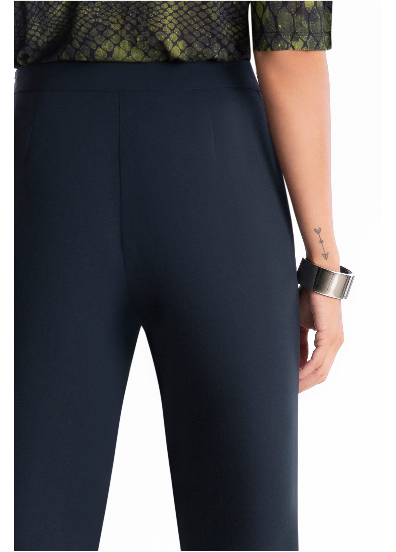 Calça Ny Twill Carrot Marinho
