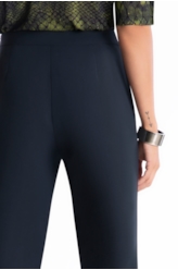 Calça Ny Twill Carrot Marinho