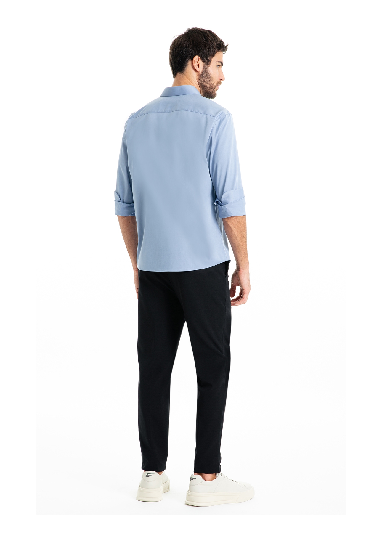 Calça Nylon Stretch Basic Invisible Pkt Pants Preto