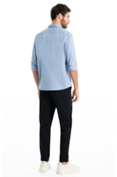 Calça Nylon Stretch Basic Invisible Pkt Pants Preto