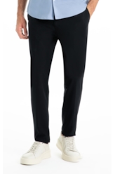 Calça Nylon Stretch Basic Invisible Pkt Pants Preto