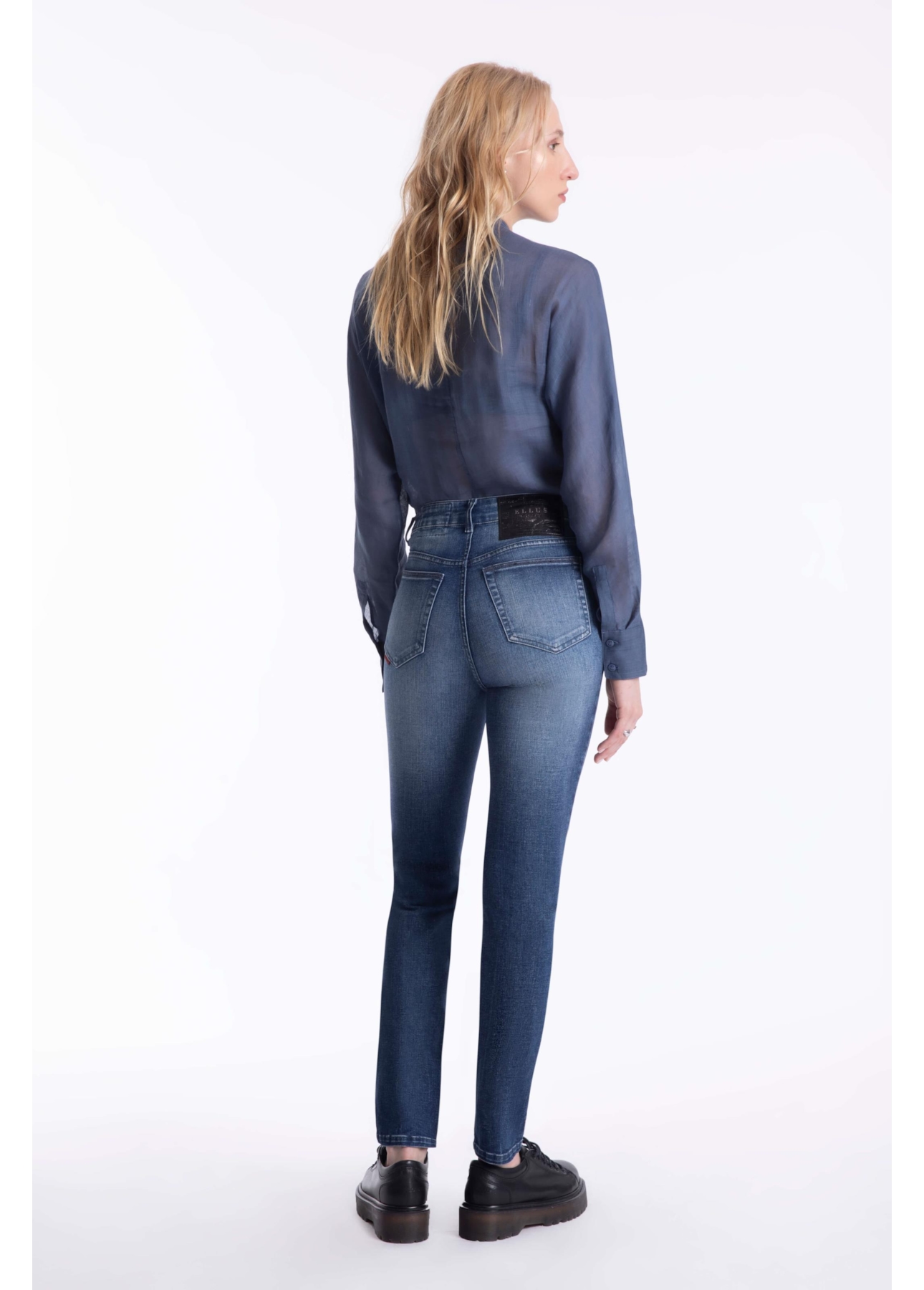 Calça Ocean Blue Skinny 1968- Lav.Médio C/Tie Dye