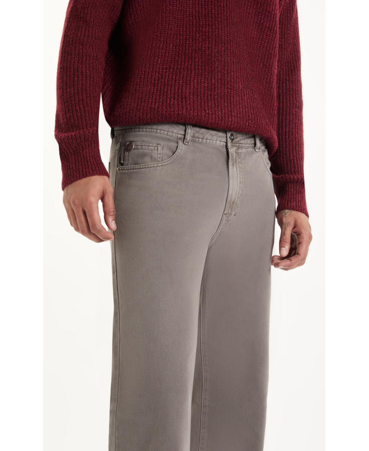 Calça Ocean Elastic Cargo Lav.Black Com Resina