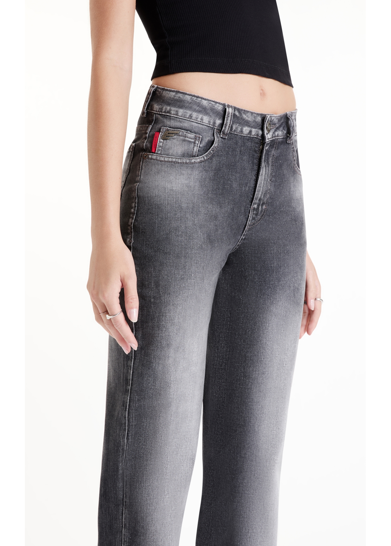 Calça Ocean Elastic Lav. Black C/ Sky