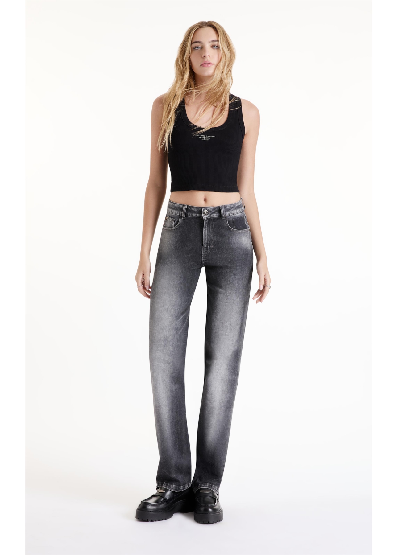 Calça Ocean Elastic Lav. Black C/ Sky