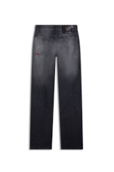 Calça Ocean Elastic Reta  Lav. Black C/ Tie Dye