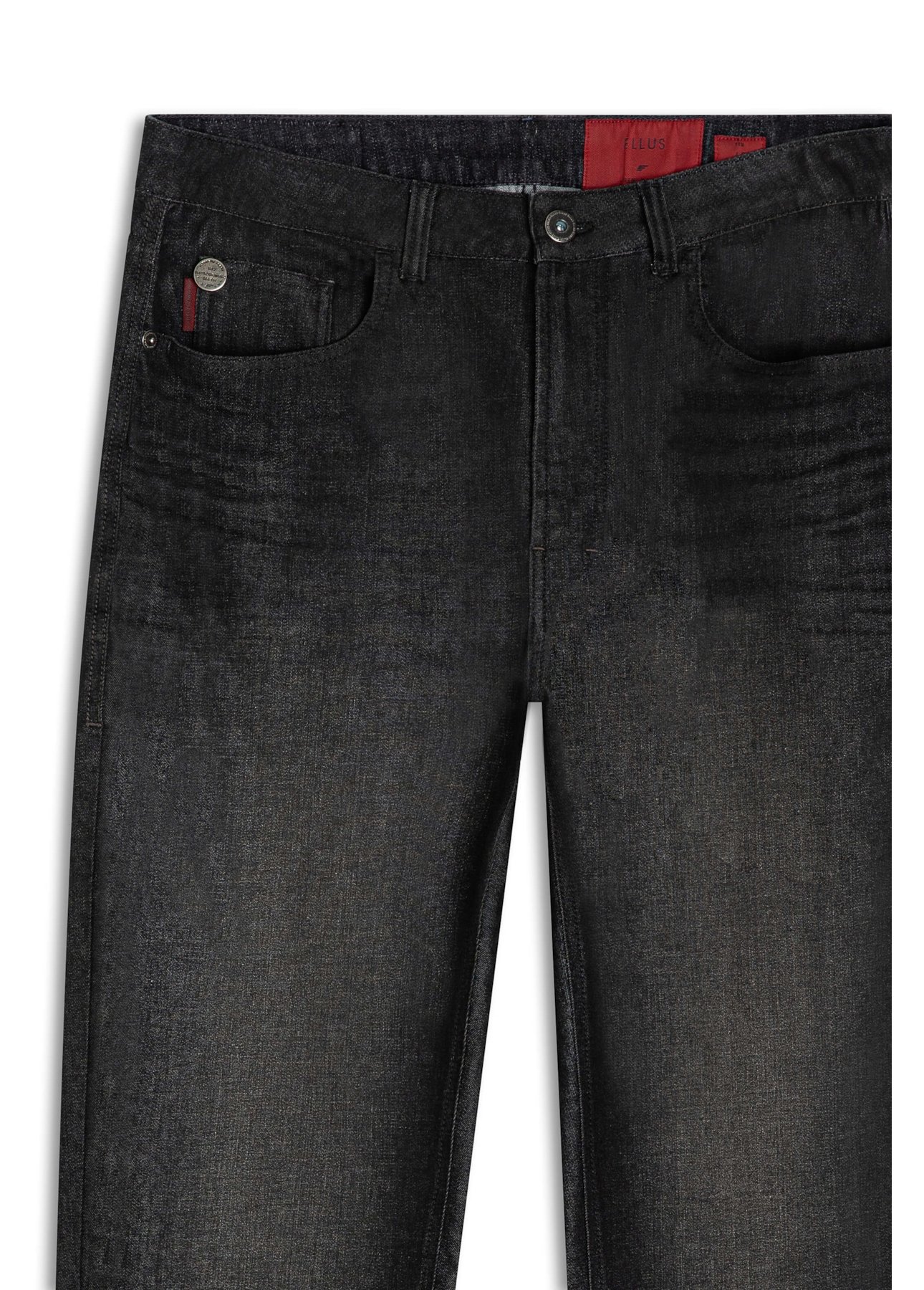 Calça Ocean Elastic Slim 1841 Lav.Black C/Pigment