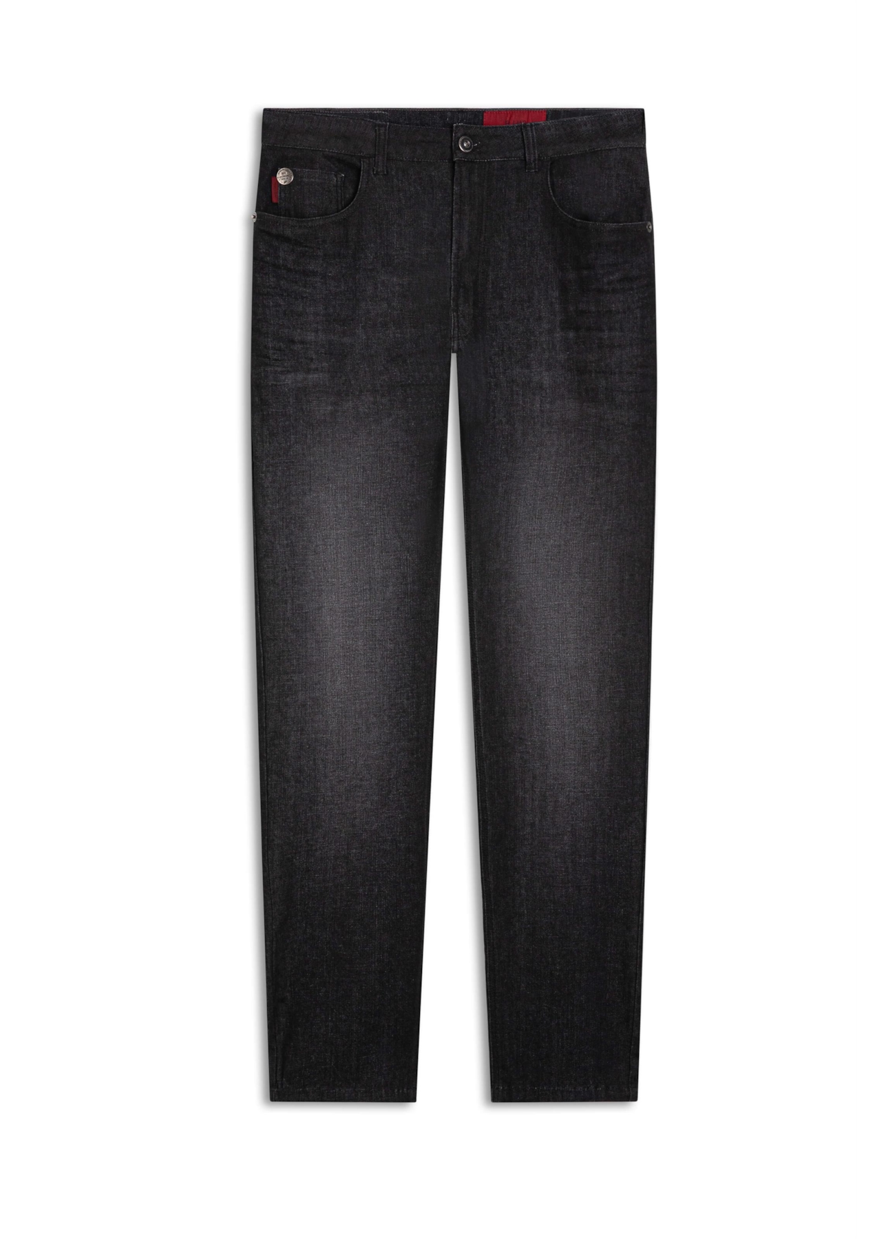 Calça Ocean Elastic Slim 1841 Lav.Black C/Pigment