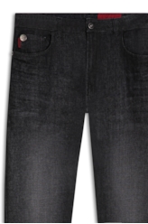 Calça Ocean Elastic Slim 1841 Lav.Black C/Pigment