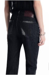 Calça Ocean Elastic Slim 2000-Lav.Black  C/ Resina