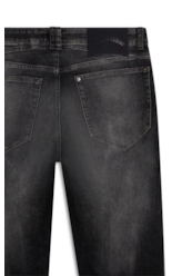 Calça Ocean Elastic Slim Lav. Black C/ Sky