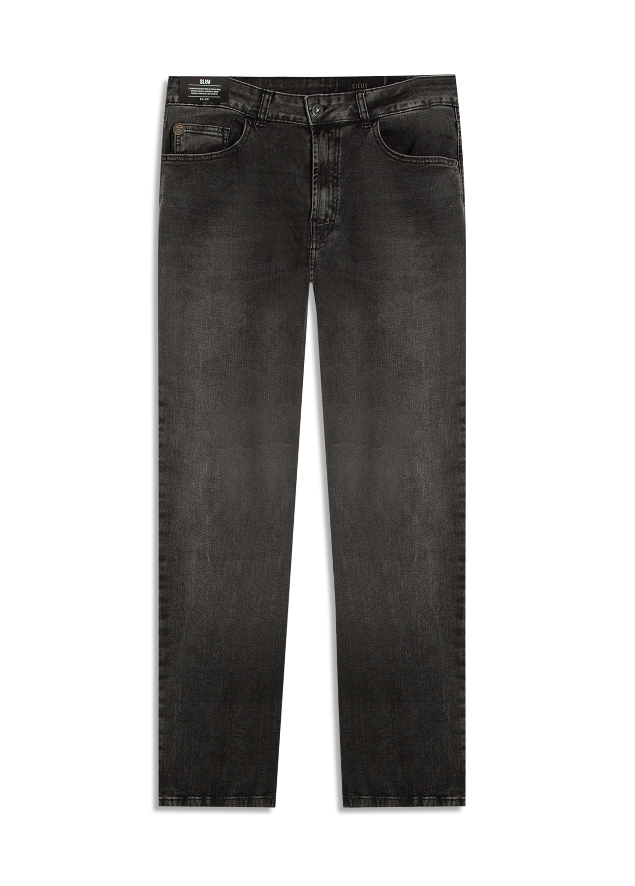 Calça Ocean Elastic Slim Lav. Black C/ Tie Dye