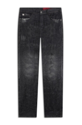 Calça Ocean Elastic Slim Lav.Black Com Resina