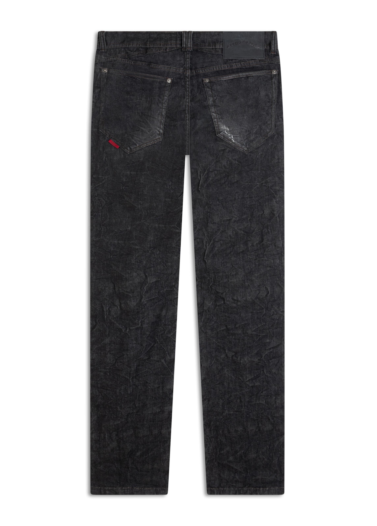 Calça Ocean Elastic Slim Lav.Black Com Resina