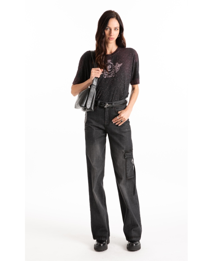 Calça Ocean Gisele Patte Lav. Black