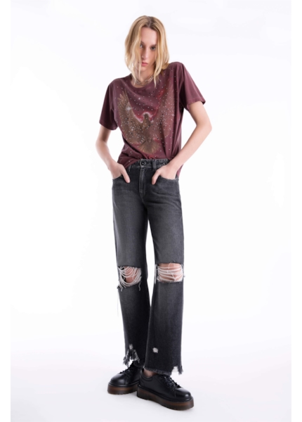 Calça Original Black 1768 Lav.Black C/ Puidos