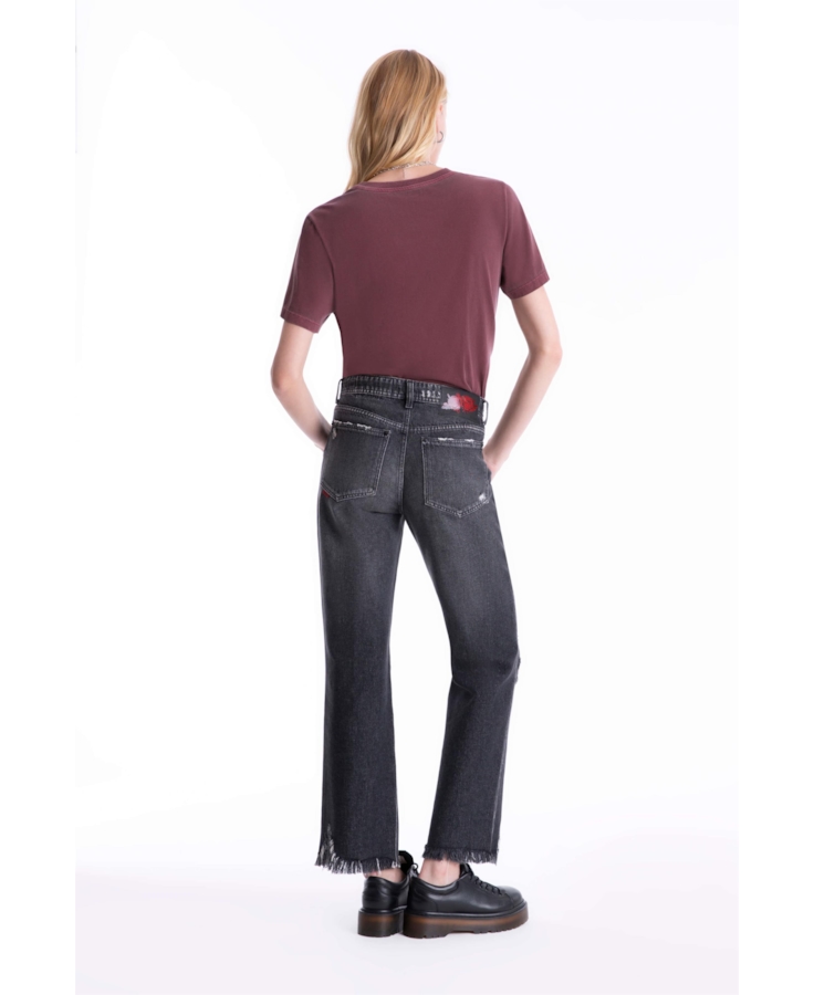 Calça Original Black 1768 Lav.Black C/ Puidos