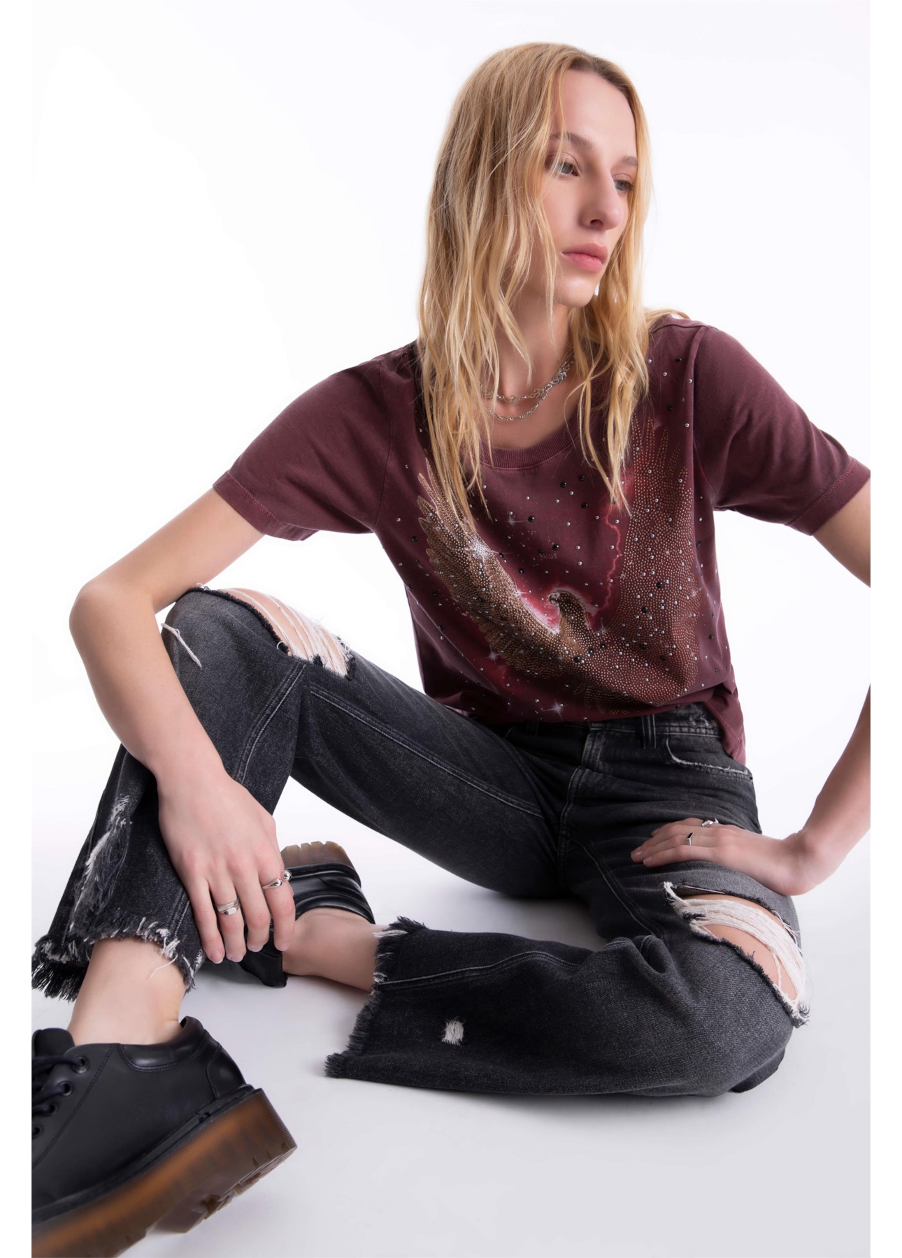 Calça Original Black 1768 Lav.Black C/ Puidos