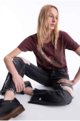 Calça Original Black 1768 Lav.Black C/ Puidos