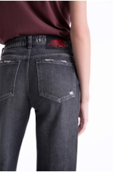 Calça Original Black 1768 Lav.Black C/ Puidos