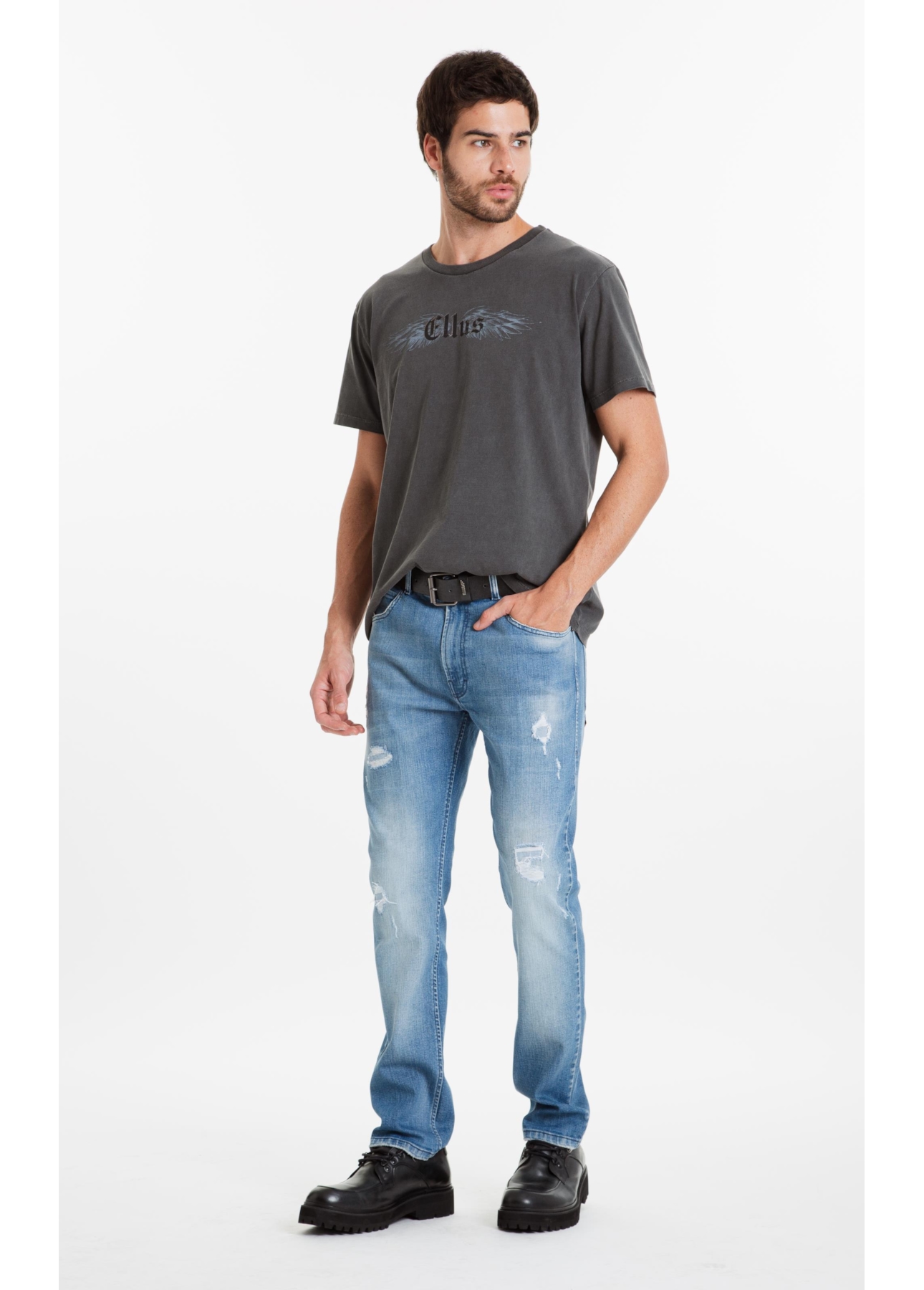 Calça Original Cross Ly Skinny Lav.Medio