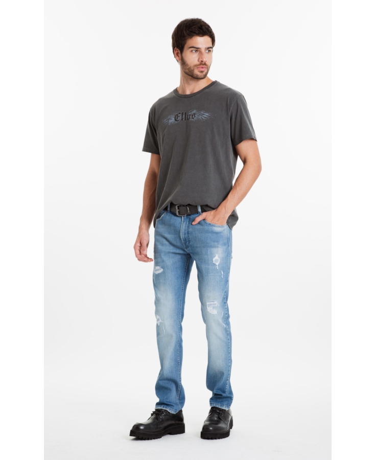 Calça Original Cross Ly Skinny Lav.Medio