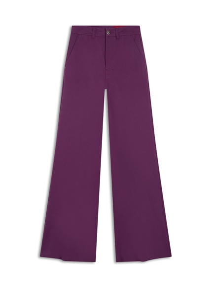 Calça Original Pantalona Beringela