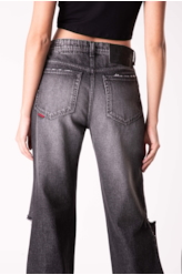 Calça Originals Black Patheph 1855 Lav. Black C/ Puídos