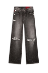 Calça Originals Black Patheph 1855 Lav. Black C/ Puídos